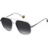 Polaroid sunglasses clear/translucent PLD 6182 59 - British product