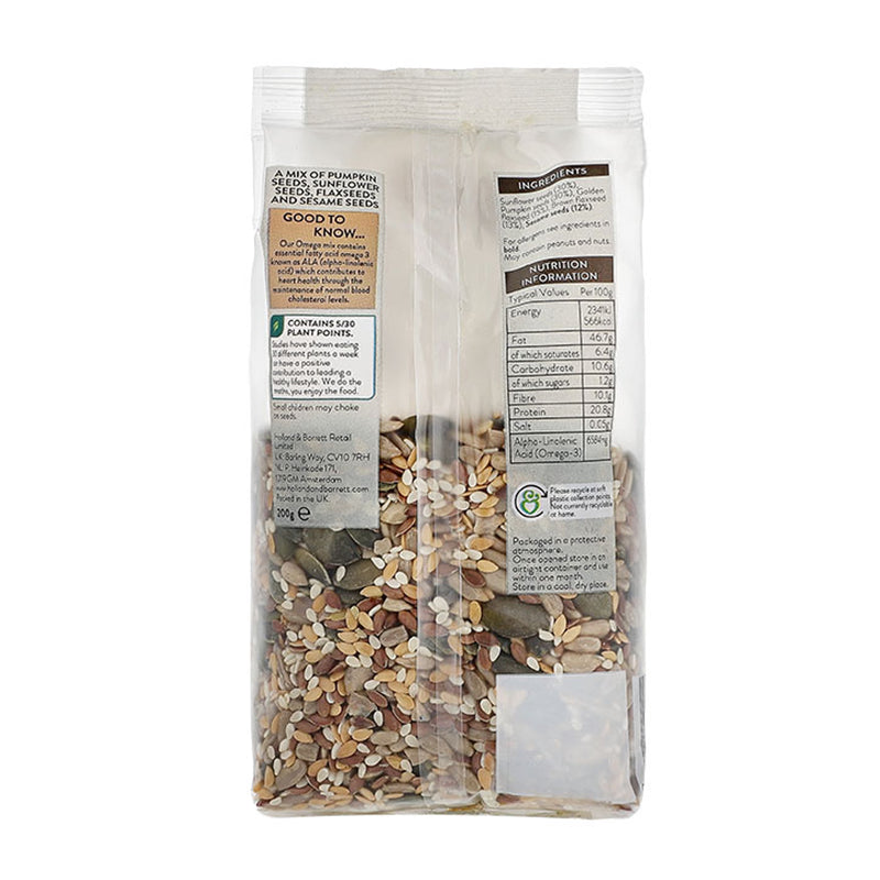 Holland & Barrett Omega Mix Mixed Seeds 200g, UK version