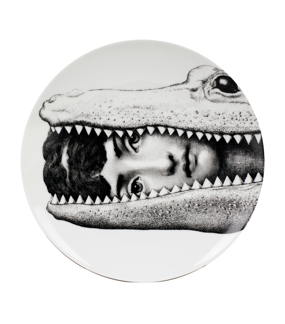 Fornasetti Tema e Variazioni wall plate No. 233 26cm, UK version
