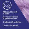 DNR LIVE purple hair dye lilac crush - British product