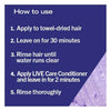 DNR LIVE purple hair dye lilac crush - British product