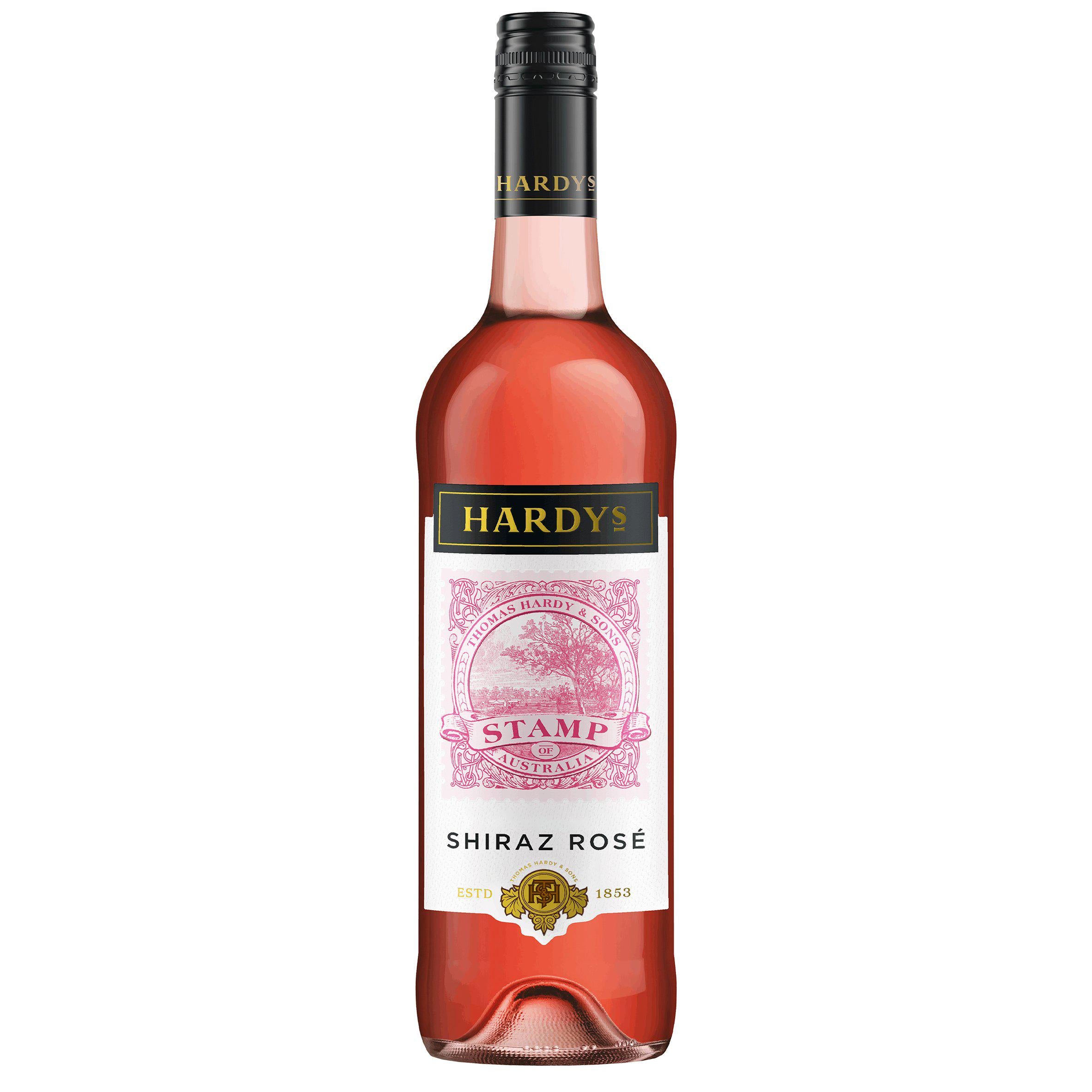 Hardys Stamp Shiraz Rose 75cl GOODS Sainsburys   