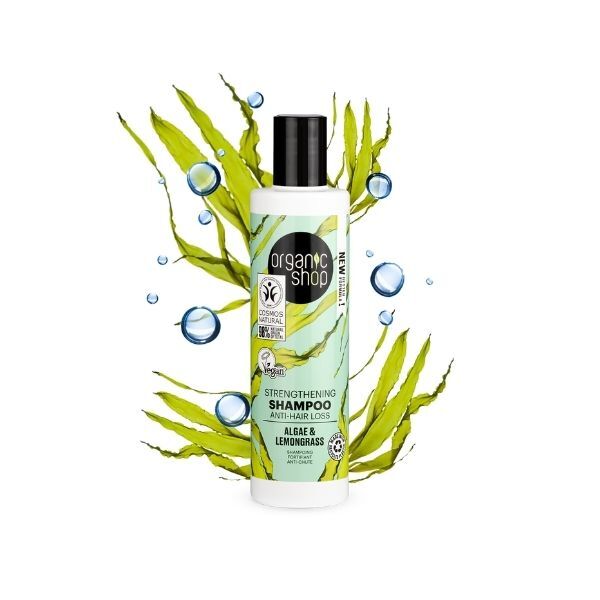 Organic Shop anti-hair loss shampoo 280ml, imported from the UK