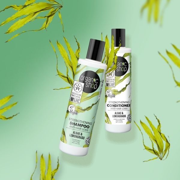 Organic Shop anti-hair loss shampoo 280ml, imported from the UK