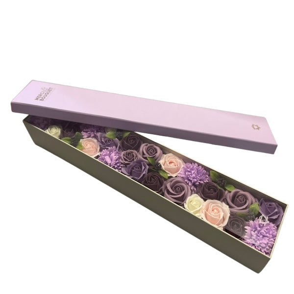Merci Boutique soap bouquet Purple Passion XL (British brand)