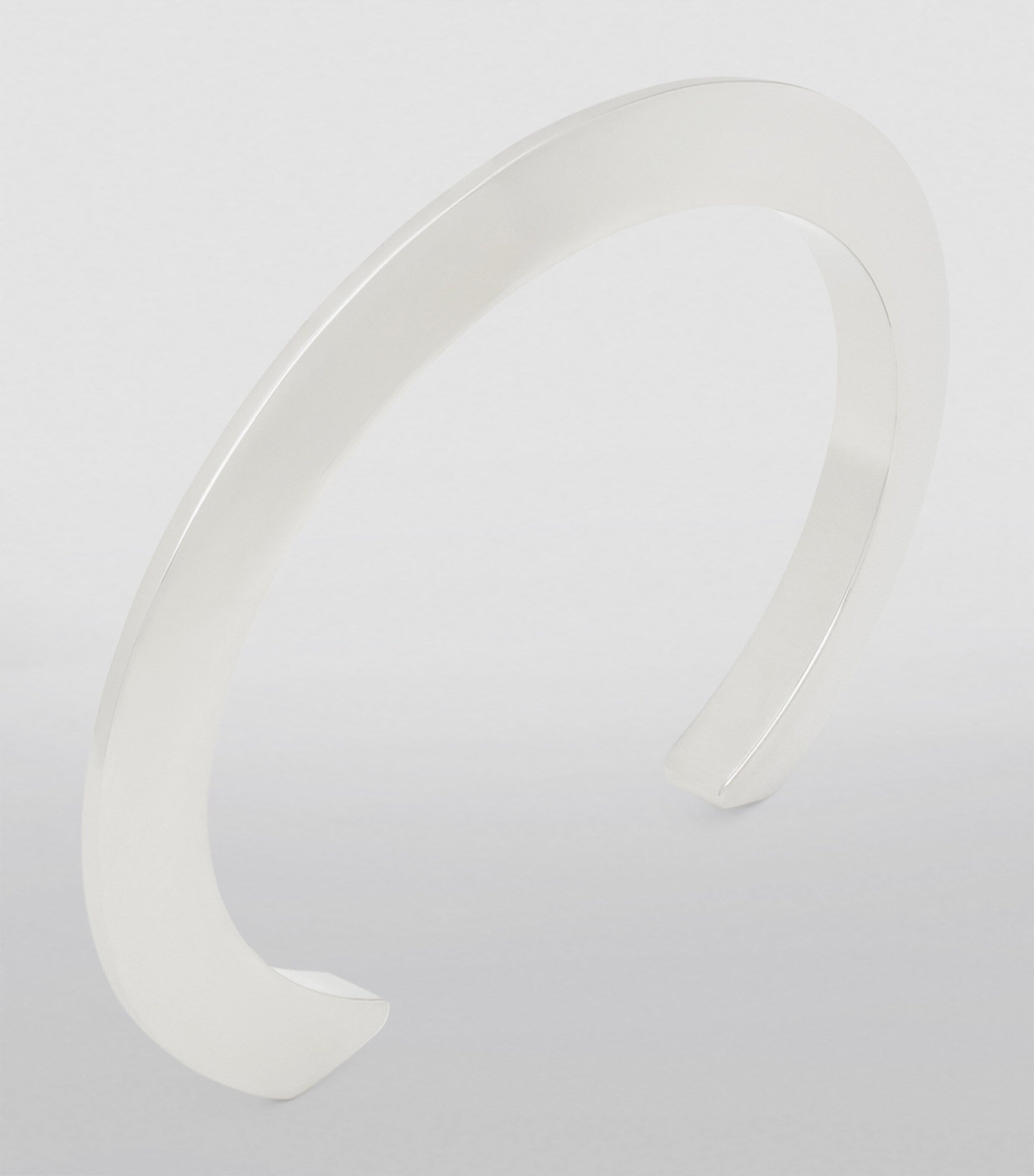 Saint Laurent peaked cuff bracelets gold and silver set, UK version