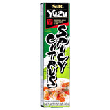 S&B prepared spicy citrus paste with yuzu peel in tube (British brand)