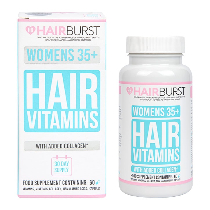 Hairburst Hair Vitamins for Women 35+ 60 Capsules 1 Month Supply Hair Growth Holland&Barrett   