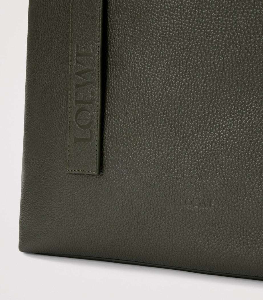 LOEWE grained calfskin Loop tote bag with adjustable handles, UK version
