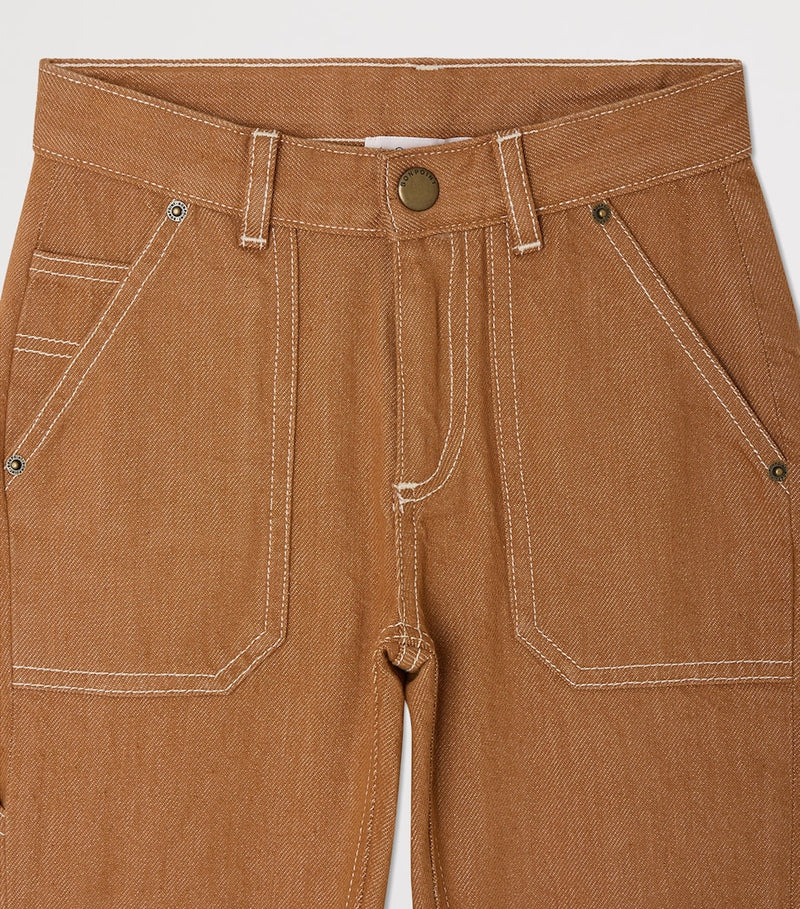 Bonpoint cotton cargo trousers for ages 10-14 years - British product