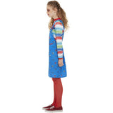 Smiffys Girls Chucky costume blue dress and top, UK version