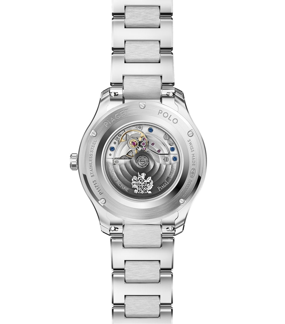 Piaget Polo Date diamond watch 36mm, UK version