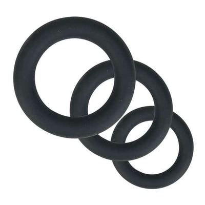 Superdrug Loving Joy Thick Silicone Cock Rings 3 Pack Grey- Buy online at McGrocer