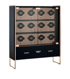 WOLF Axis watch winder cabinet 12-Piece, UK version