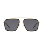 Dolce&Gabbana gold-tone metal square sunglasses made in Italy, UK version