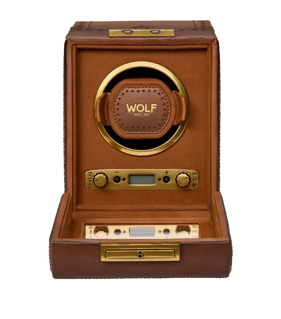 WOLF Brogue single watch winder, UK version