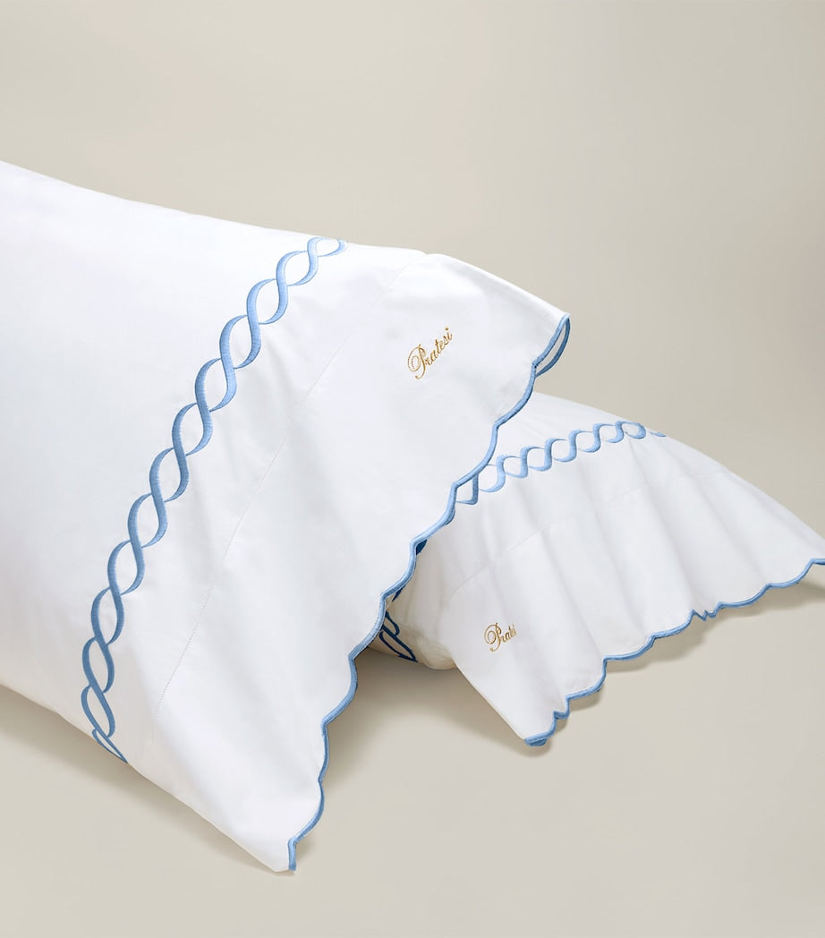 Pratesi Treccia pillowcase 13cm x 41cm (British brand)