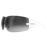 Versace sunglasses silver grey gradient, imported from the UK
