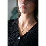 SVNX small heart locket necklace in gold - British product