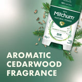 Mitchum Male Stick Natural Cederwood 40G GOODS Superdrug   