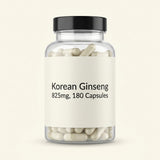 Holland & Barrett Korean ginseng capsules 180, imported from the UK
