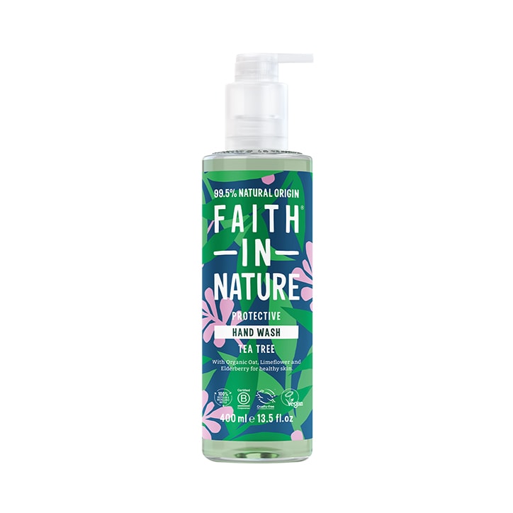 Faith in Nature Lavender & Geranium Hand Wash 400ml Natural Hand Wash & Soap Holland&Barrett   