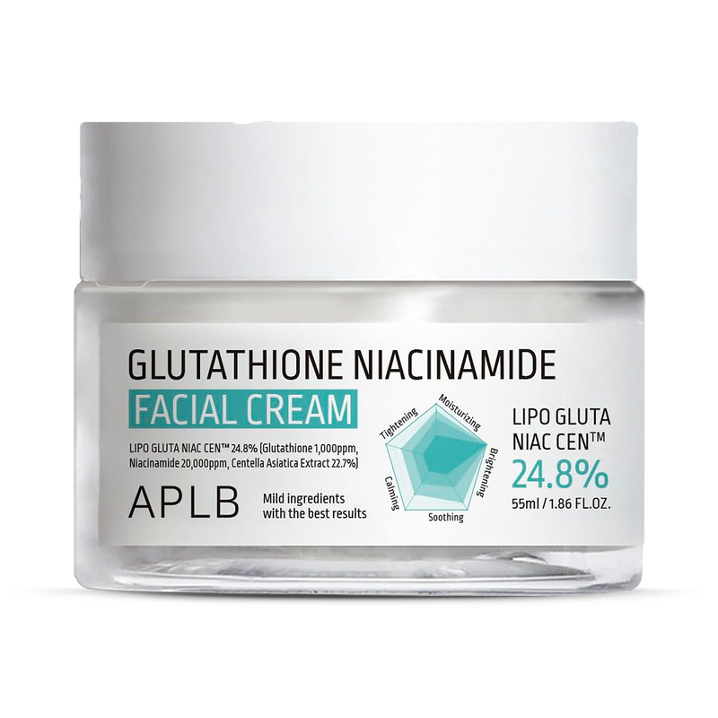APLB Glutathione Niacinamide facial cream 55ml (British brand)