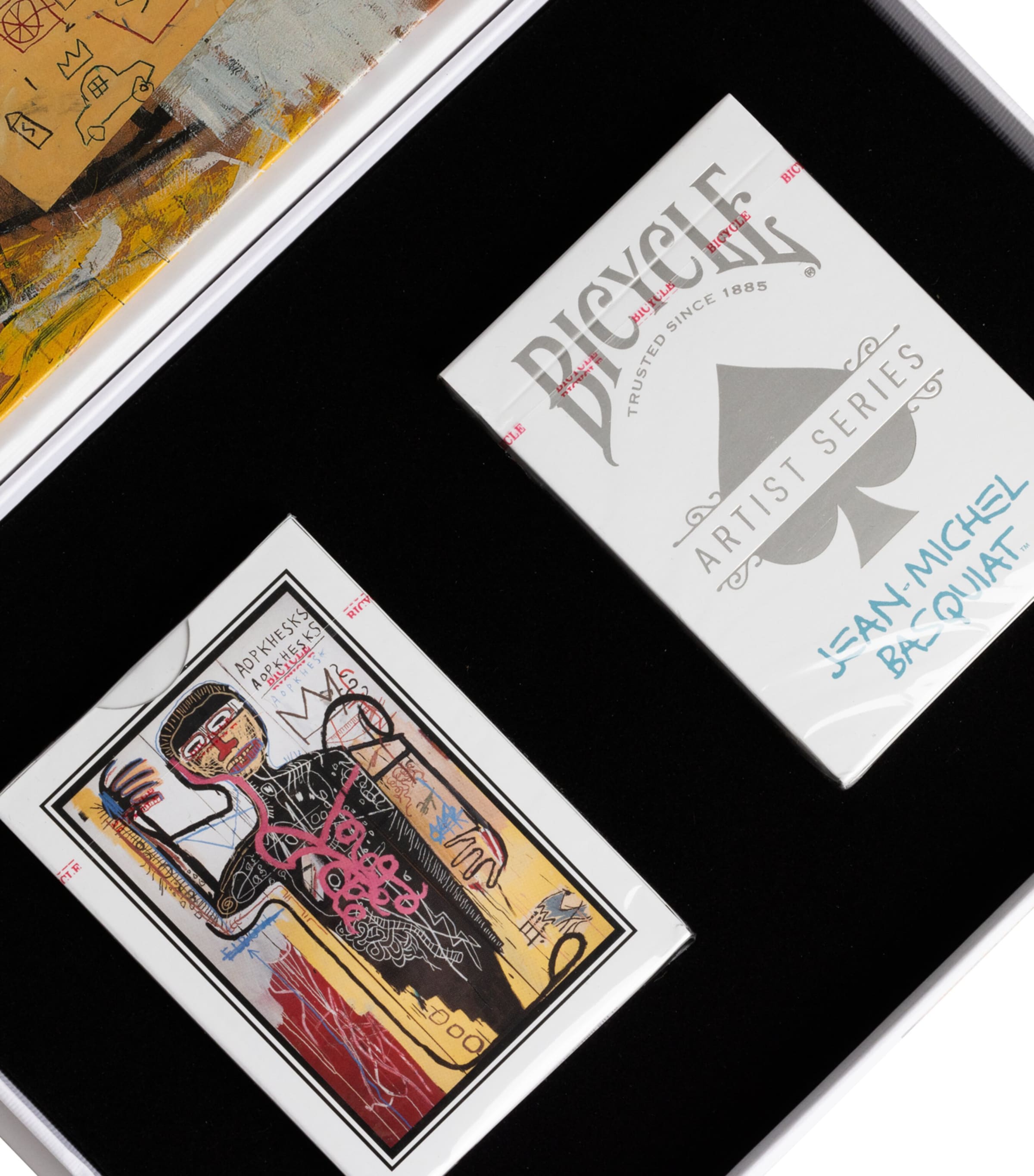 Bicycle Jean-Michel Basquiat Artist Series playing cards - British product