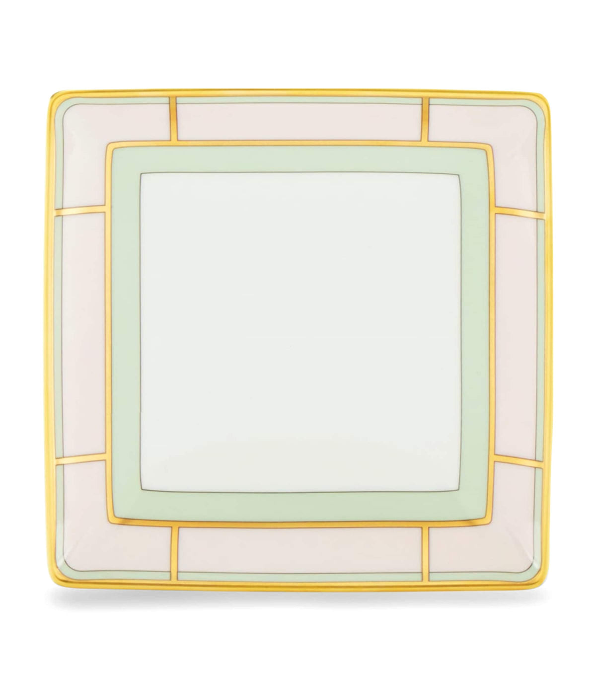 GINORI 1735 porcelain Colonna Diva Square change tray 13.5cm, UK version