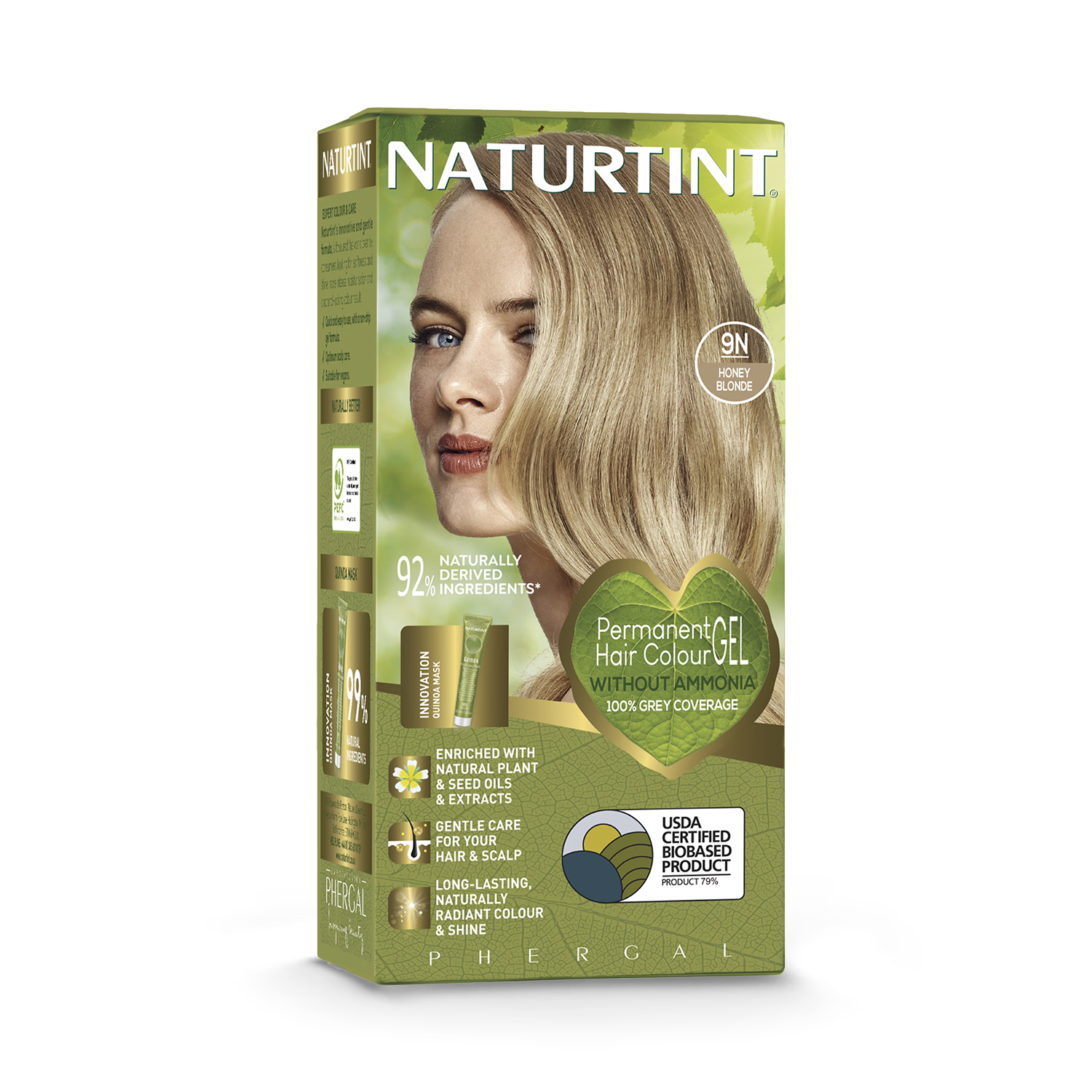 Naturtint permanent hair colour 9N Honey Blonde, UK version