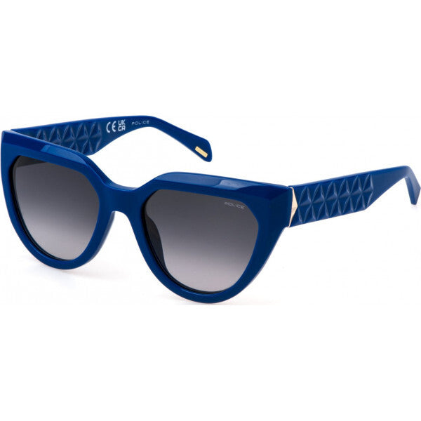 Police Blue SPLN61 54 0V15 Sunglasses