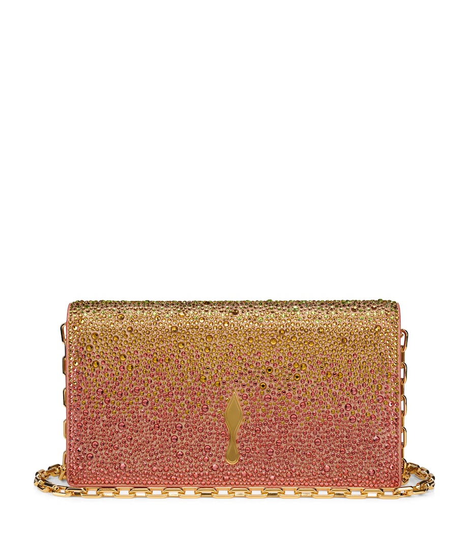 حقيبة كلاتش Christian Louboutin Bettina Strass - منتج بريطاني