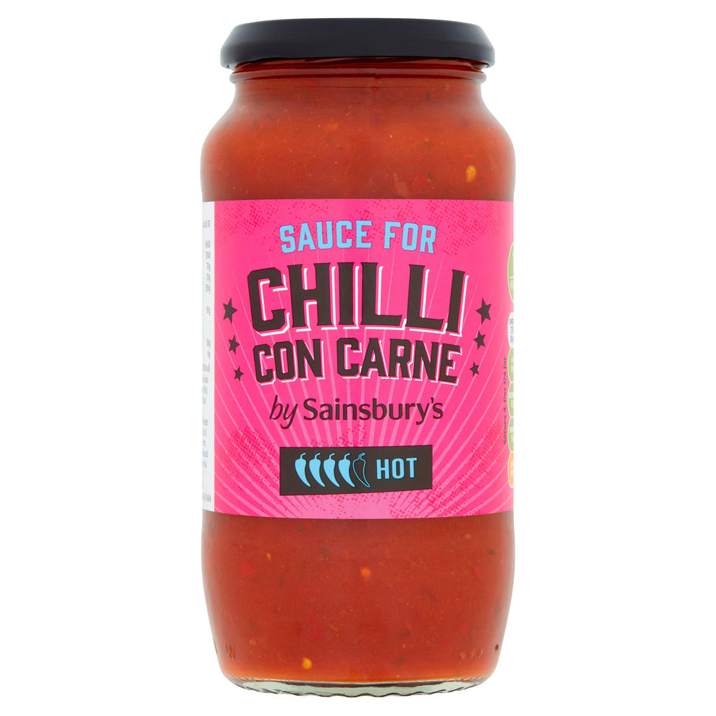 Sainsbury's Chilli Con Carne Cooking Sauce, Hot 500g