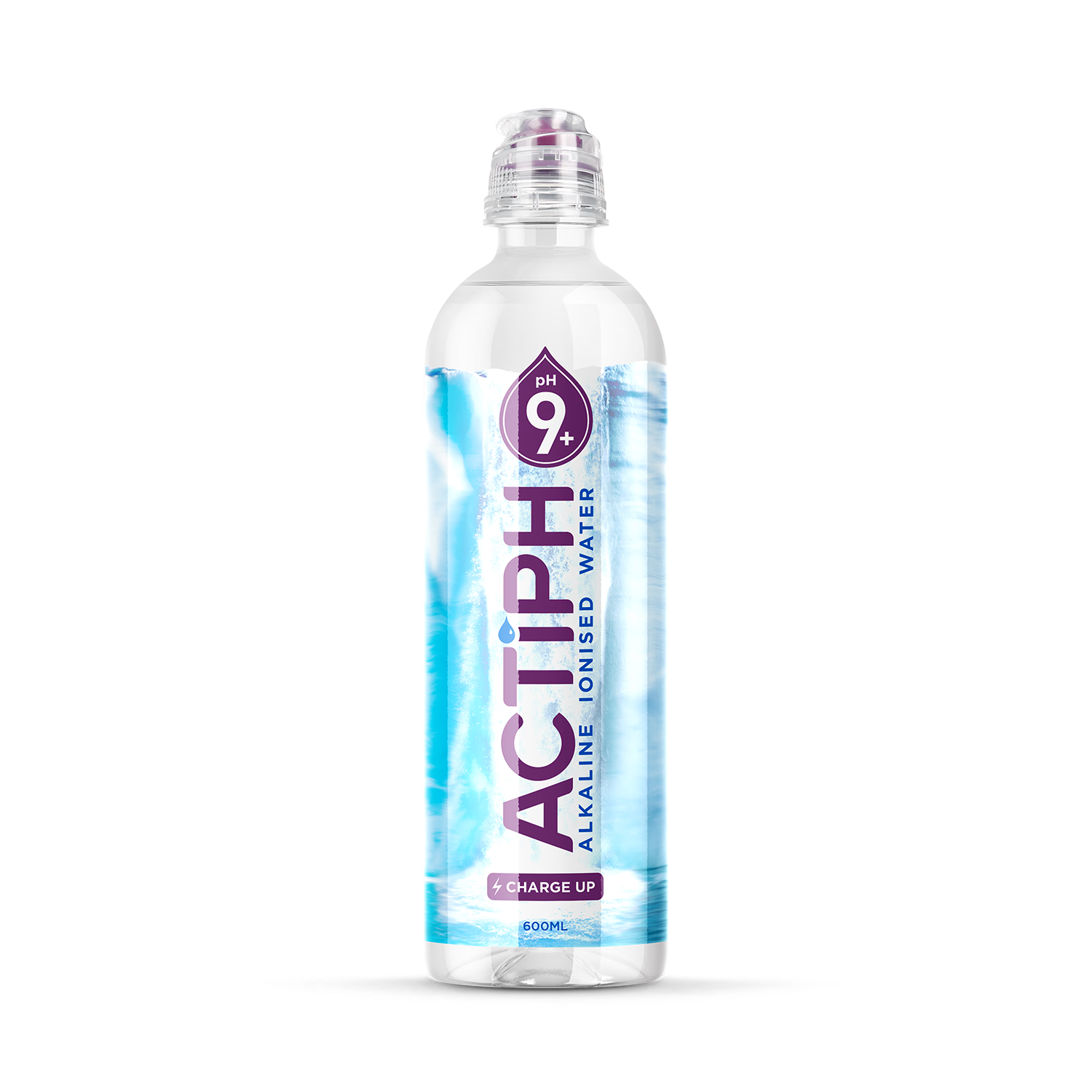 ActiPH Alkaline Ionised Water 600ml - British product