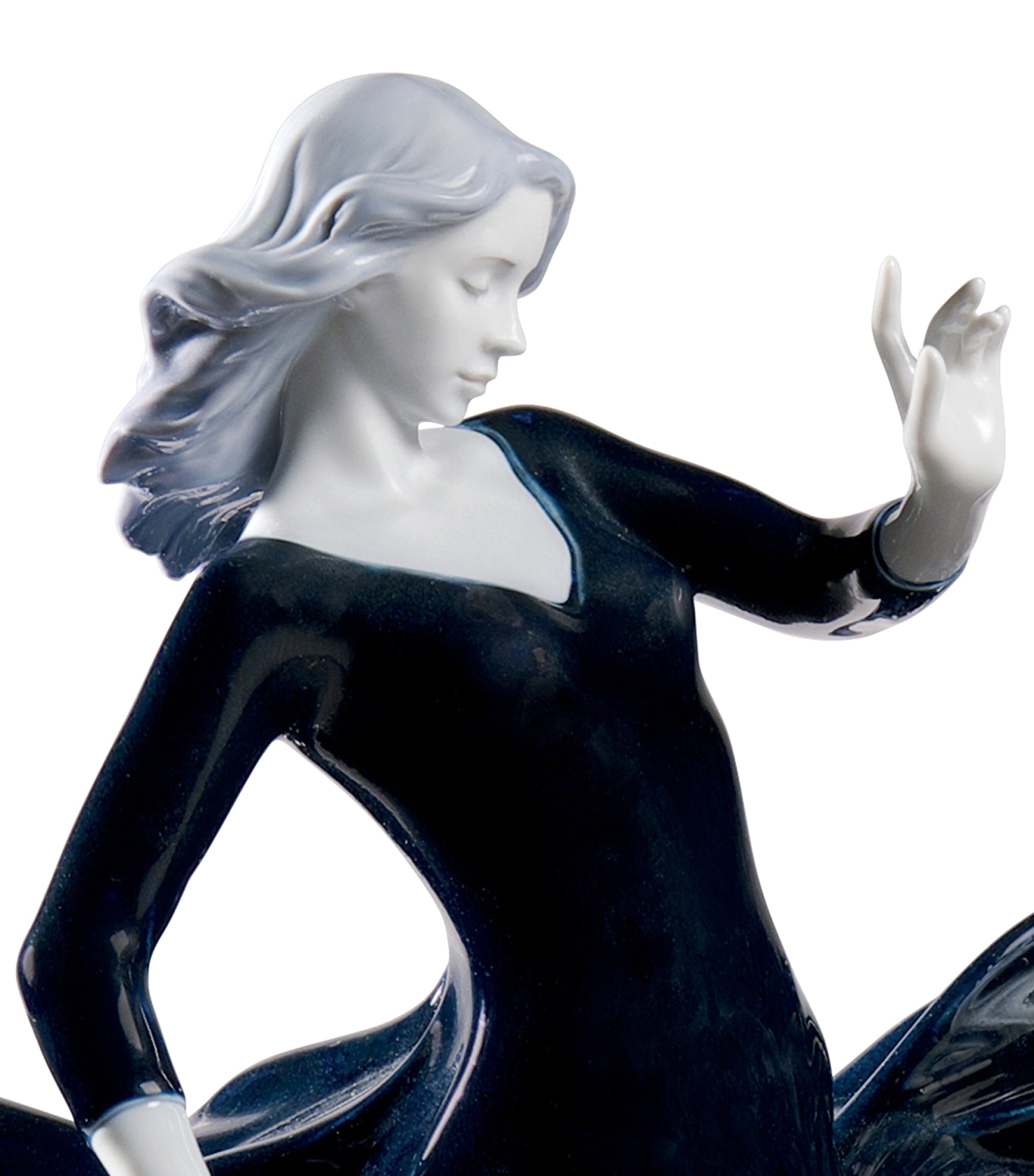 Lladró Night Approaches porcelain figurine, UK version