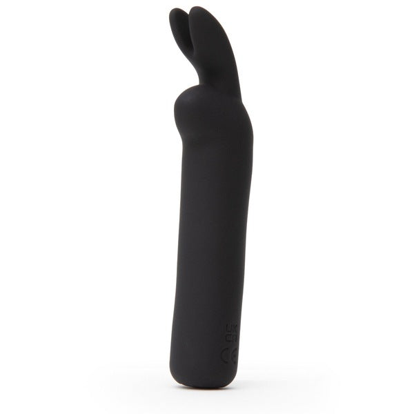 Happy Rabbit Rechargeable Vibrating Bullet - Black