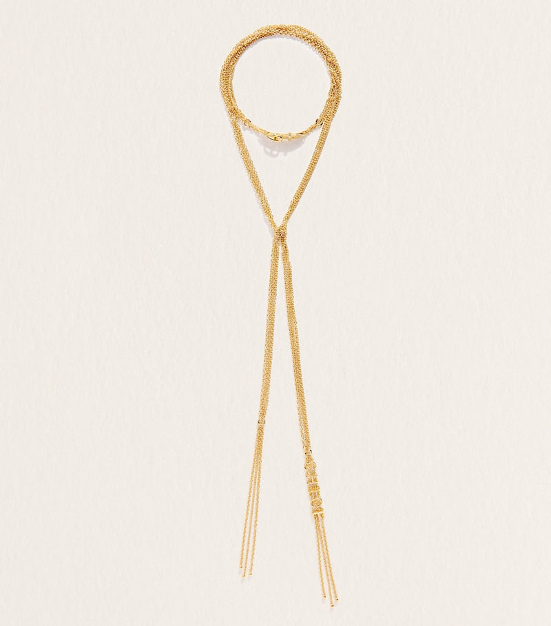 Chloé mini belt long chain-style necklace, imported from the UK