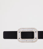 Roger Vivier satin Pilgrim belt 3cm (British brand)