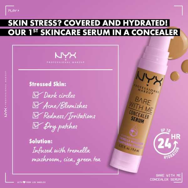 NYX Professional Makeup Bare With Me Concealer Serum Light - British product