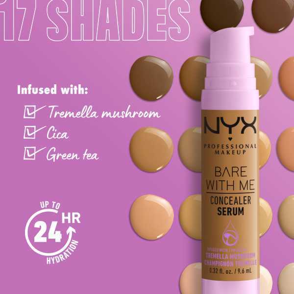 NYX Professional Makeup Bare With Me Concealer Serum Light - British product
