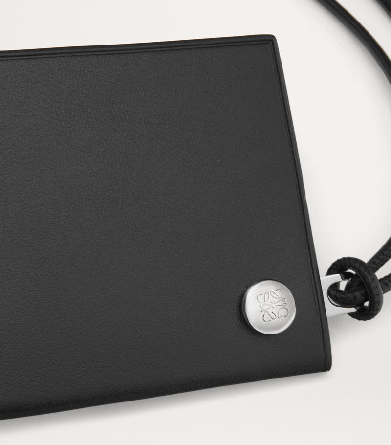 LOEWE Pebble Slider coin card holder in calfskin, UK version