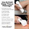 Reviber deep tissue body massager with hot cold therapy, UK version