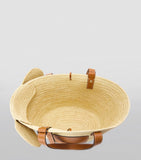 LOEWE woven elephant basket tote bag, UK version
