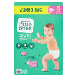 Sainsbury's Little Ones Dry Fit Size 5 Jumbo 72 Nappies big packs Sainsburys   