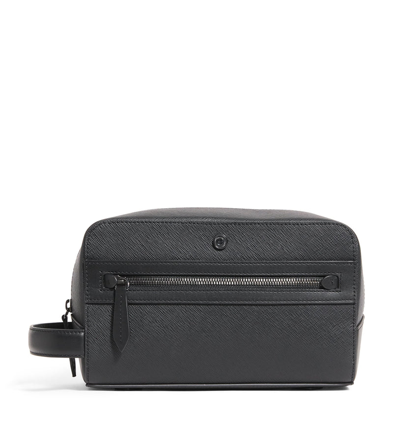 Harrods leather wash bag, UK version