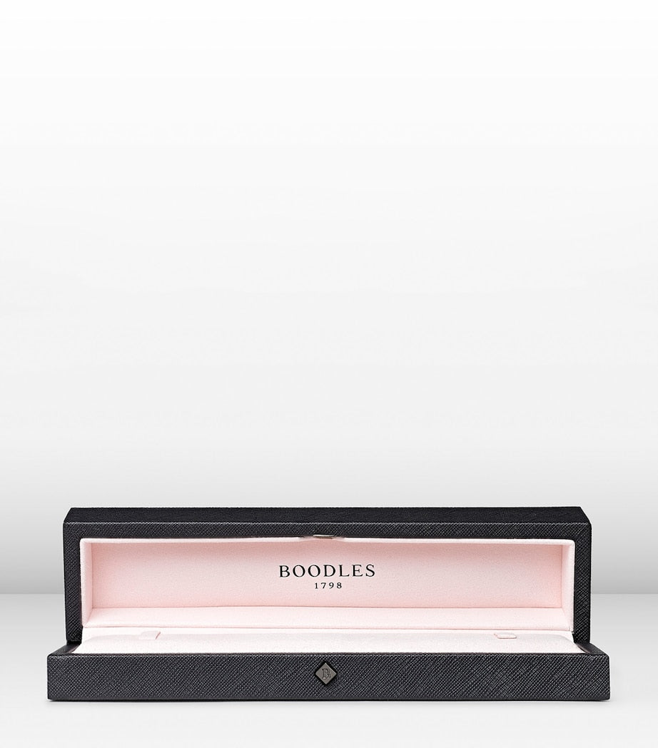 Boodles white gold diamond Roulette bracelet, UK version