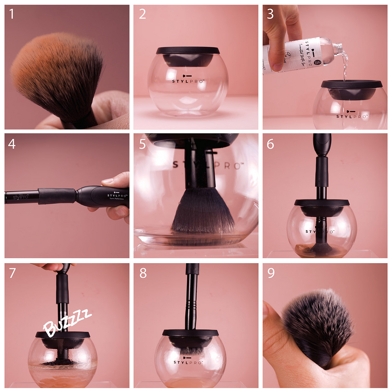 Stylpro original makeup brush cleaner and dryer (British brand)