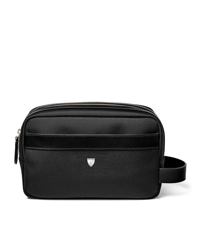 Harrods Aspinal Of London Logo-Detail Travel Wash Bag- Buy online at McGrocer
