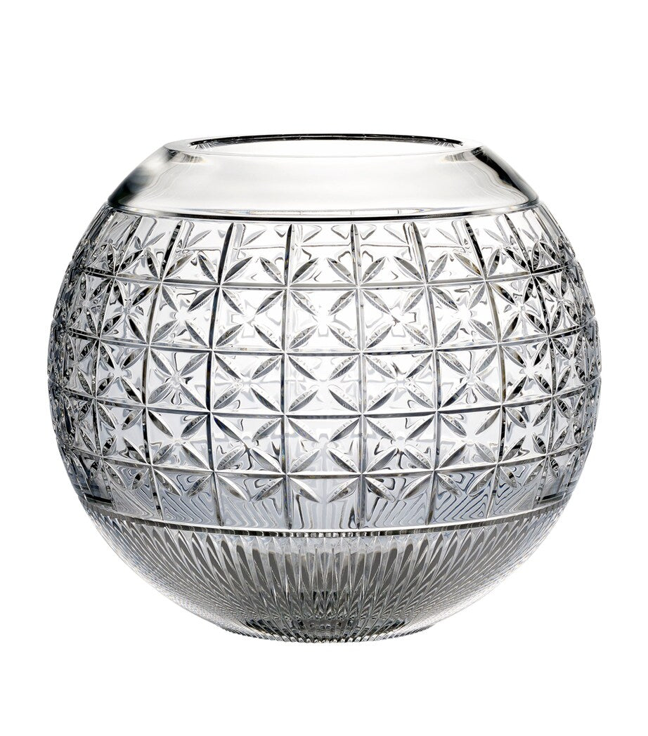 Waterford Crystal Powerscourt rose bowl 30cm (British brand)