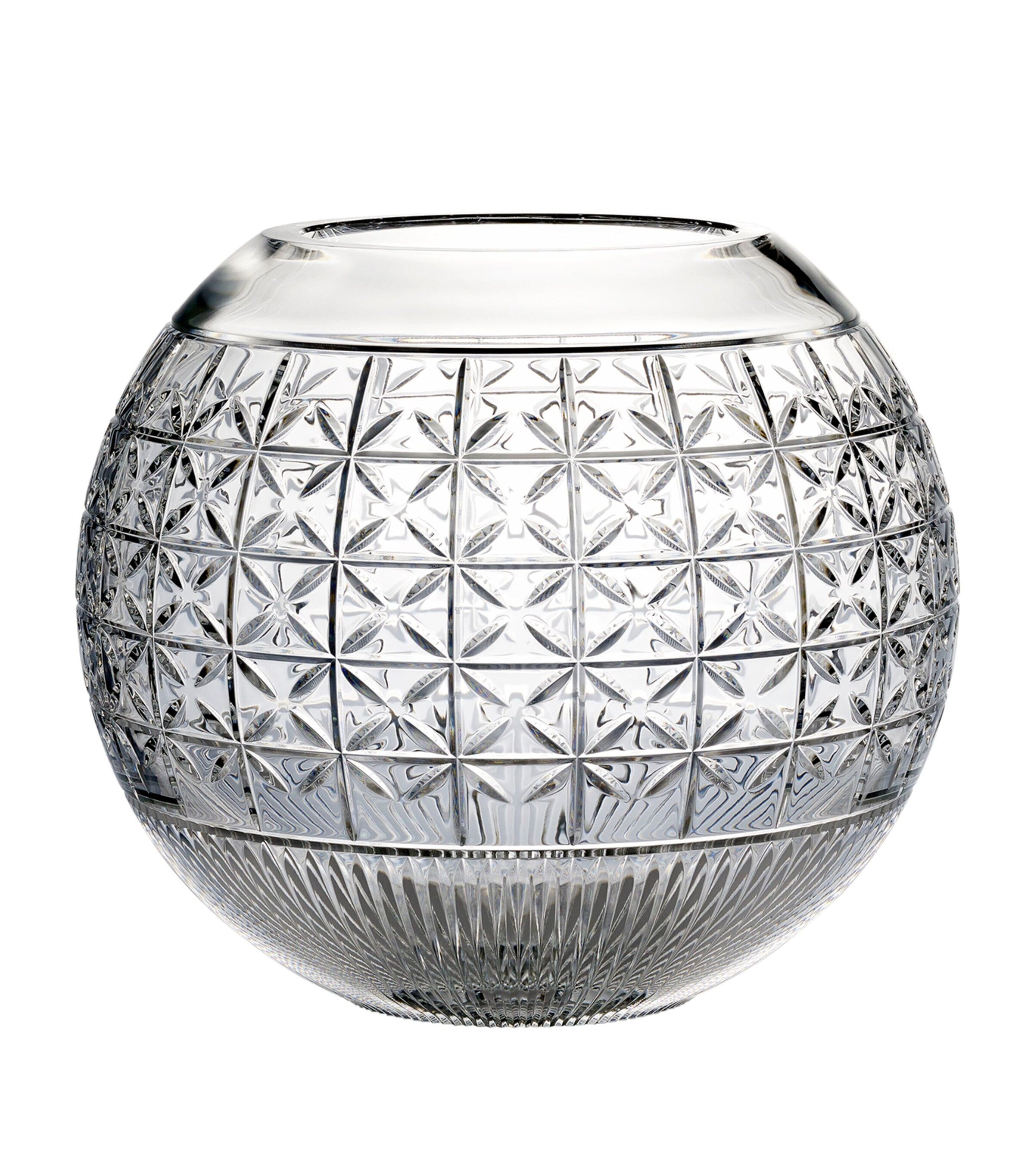Waterford Crystal Powerscourt rose bowl 30cm (British brand)